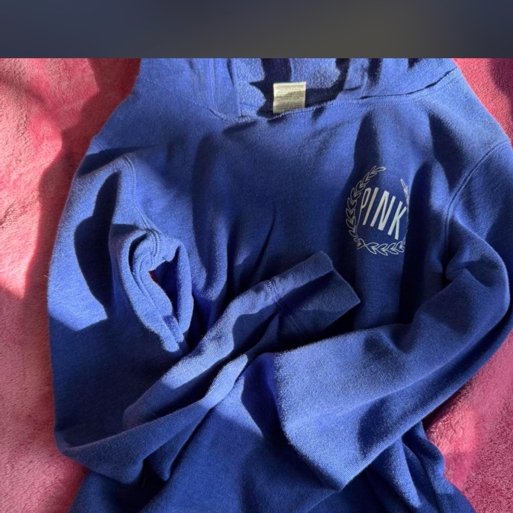 PINK Victoria's Secret Royal Blue Sweatshirt